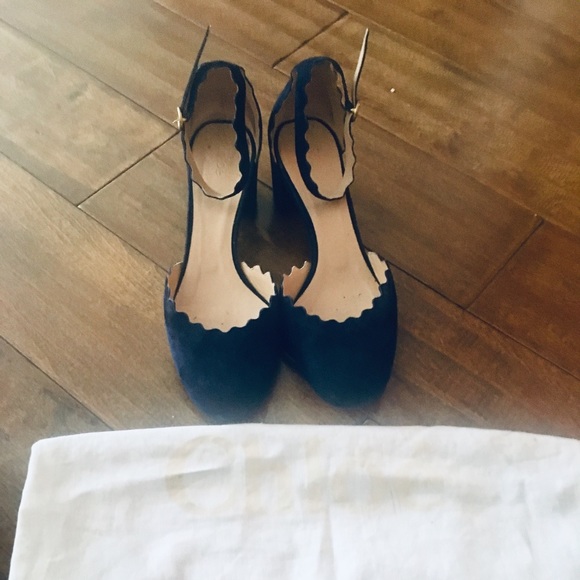 Chloe Lauren Suede pumps - Blue size 37 (7)